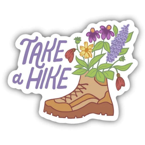 Big Moods Take a Hike Sticker