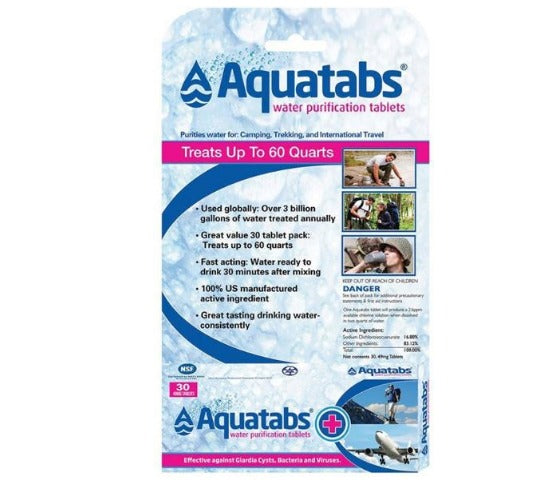 Aquatabs Water Purification Tablets