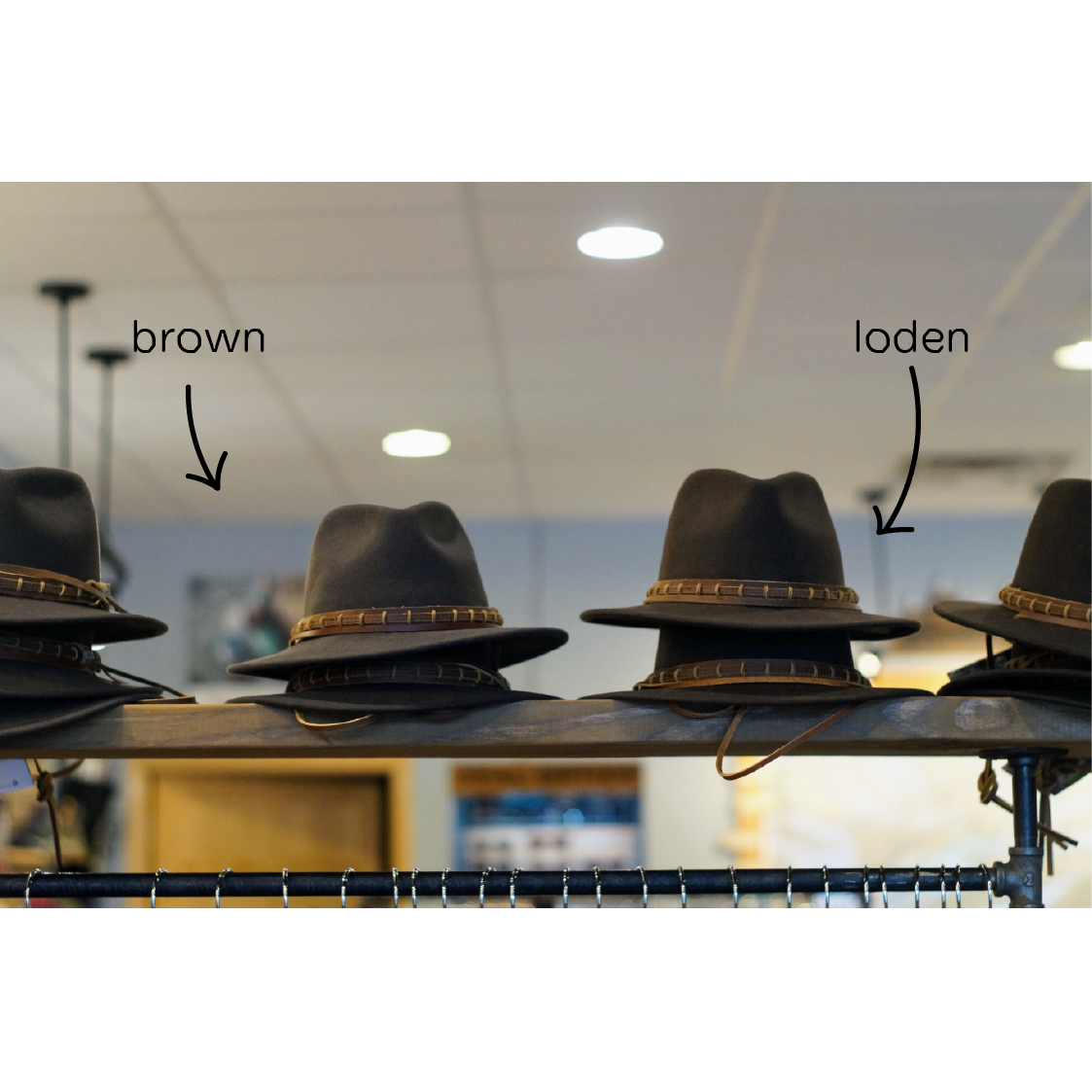 Conner Hats Wide Open Spaces Australian Wool Hat