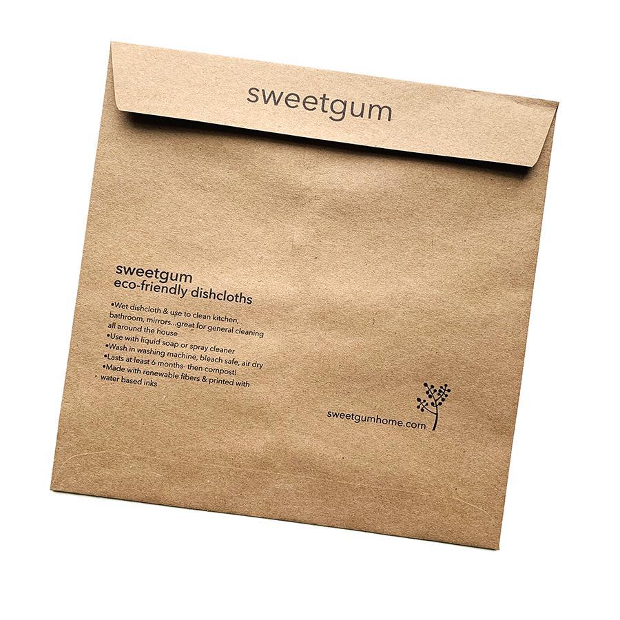 Sweetgum Kraft Paper Envelope for Dishcloths