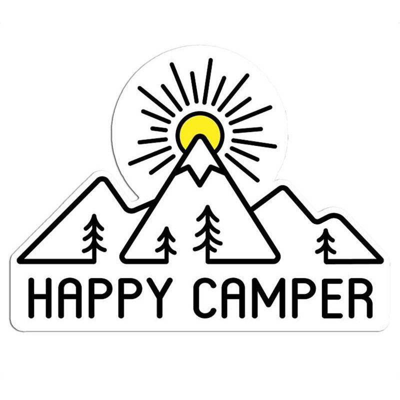 Happy Camper Sticker