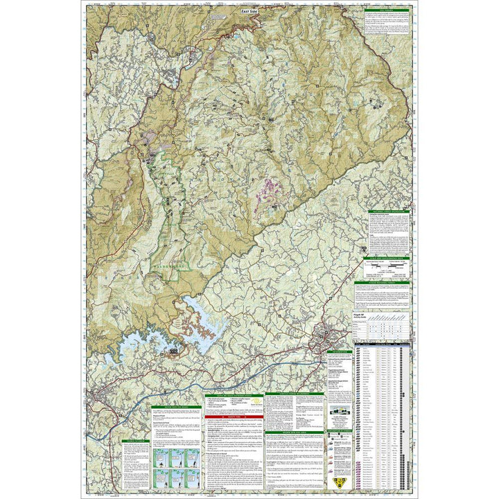 National Geographic Maps - Linville Gorge Mount Mitchell