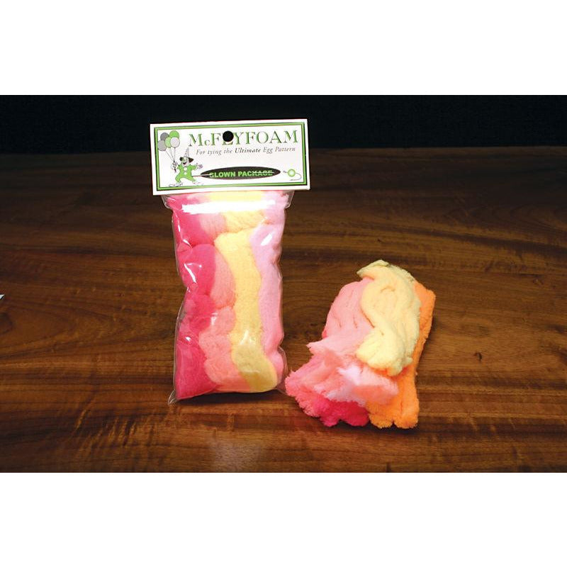 Hareline McFlyfoam Clown Package