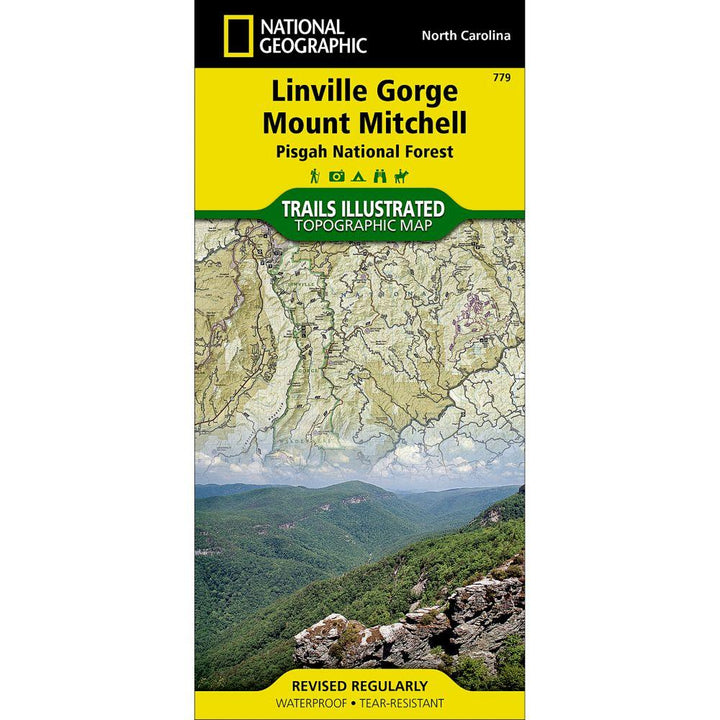 National Geographic Maps - Linville Gorge Mount Mitchell