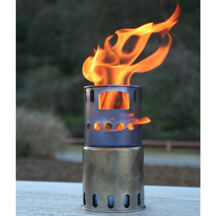 Toaks Titanium Backpacking Wood Burning Stove